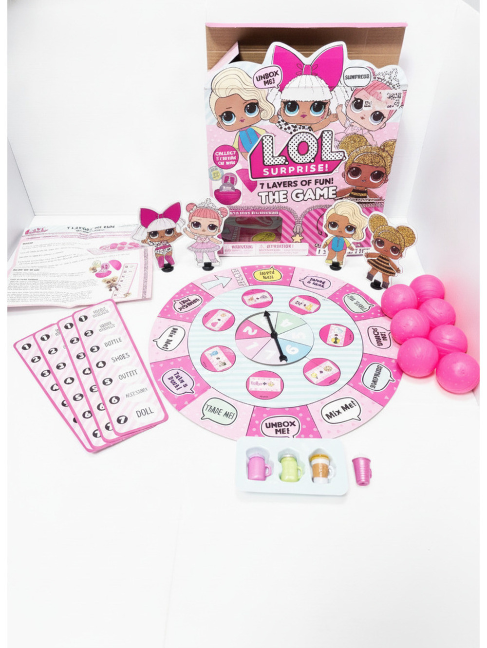 L.O.L. Surprise! The Game - 7 Layers of Fun Board Game Family Fun Game